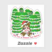 Joy Beer Christmas Sticker (Vel)