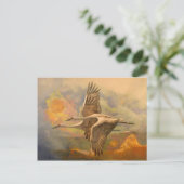 Joy, bericht van Apollo Briefkaart (Staand voorkant)