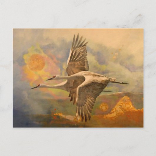 Joy, bericht van Apollo Briefkaart (Voorkant)