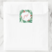 Joy Berry Christmas Holiday Sticker Envelope Seal (Tas)