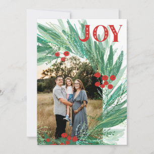 Joy Berry Krans Kerstvakantie Groeten Kaart