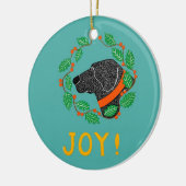 Joy Black Lab Ornament van Stephen Huneck (Links)