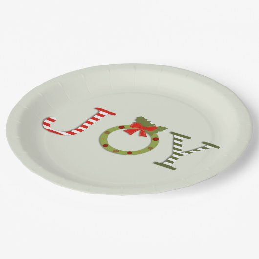 Joy - Bord kerstpapier (Gekanteld)