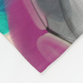 'Joy' Boston Terrier Dog Art fleece deken (Hoek)