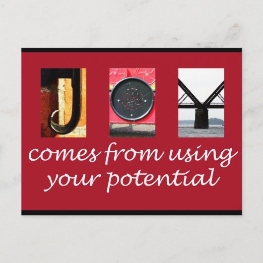 Joy Briefkaart (Voorkant)