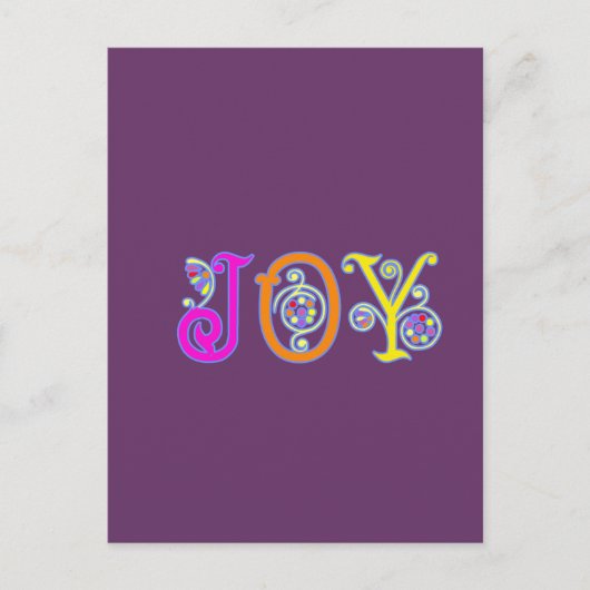 JOY! BRIEFKAART (Voorkant)