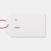 Joy brush script cadeau labels cadeaulabel (Achterkant Horizontaal)