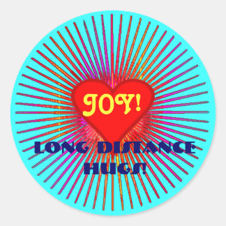 Joy Burst Hugs Stickers