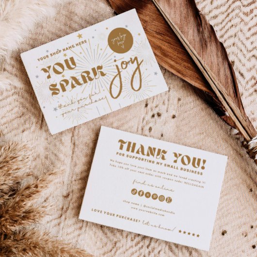 Joy Business Branding Shop Bedankt Product Kaart