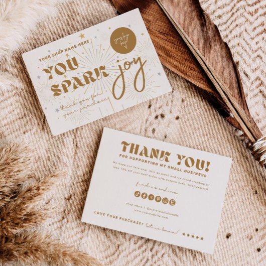 Joy Business Branding Shop Bedankt Product Kaart