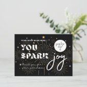 Joy Business Branding Shop Bedankt Product Kaart (Staand voorkant)