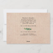 Joy Business Kerstmis | Logo ondernemingen Feestdagenkaart (Achterkant)