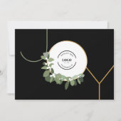 Joy Business Logo Prettige feestdagen Feestdagenkaart (Voorkant)