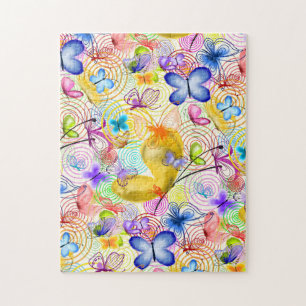 Joy - Butterflies - Lente - Legpuzzel