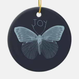 Joy Butterfly Keramisch Ornament