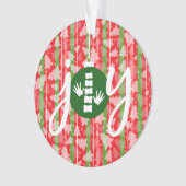 JOY Chiropractic/Chiropractor-kerstsierente Ornament (voorkant)