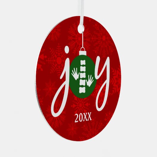 JOY Chiropractic/Chiropractor Ornament (Voorkant Rechts)