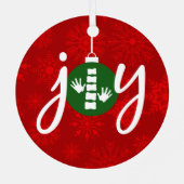 JOY Chiropractic/Chiropractor Ornament (Achterkant)