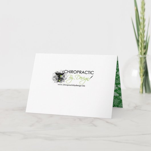 JOY Chiropractic kerstkaarten Feestdagen Kaart (Achterkant)