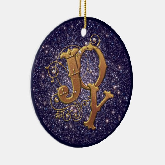 Joy Christelijk kerstdecoratie Keramisch Ornament (Rechts)