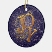 Joy Christelijk kerstdecoratie Keramisch Ornament (Links)