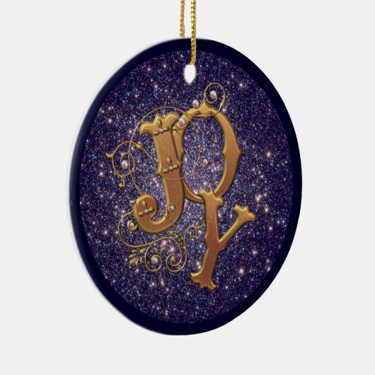 Joy Christelijke kerstversiering Keramisch Ornament (Rechts)