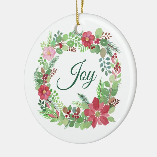 Joy Christmas Advent Ornament (Links)