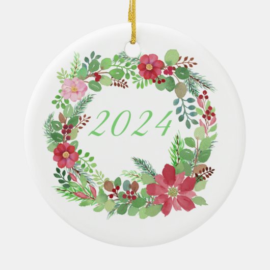 Joy Christmas Advent Ornament (Achterkant)