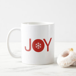 Joy Christmas Coffee Mok