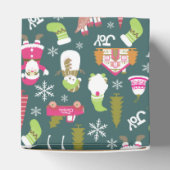 Joy Christmas Green Bedankdoosjes (Bovenkant)