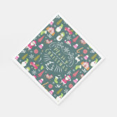 Joy Christmas Green Servet (Hoek)