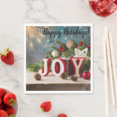 Joy Christmas Holiday Servetten (Insitu)