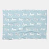 Joy Christmas Kitchen Towels Blue Theedoek (Horizontaal)