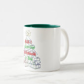 Joy Christmas mok Design Noel Holiday Cheer (Voorkant rechts)