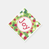 Joy Christmas Party Holiday Servetten (Hoek)