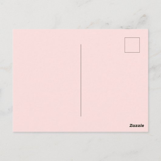 JOY Christmas Photo | Modern Red & Pink Family Briefkaart (Achterkant)