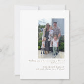 Joy Collage Foto Platte Vakantie Kaart (Achterkant)