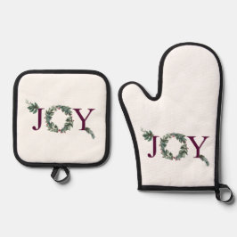 Joy collectie van pannenhouder en ovenmit ovenwant & pannenlap set