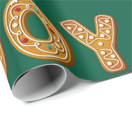 Joy cookies cadeaupapier (Rol Hoek)