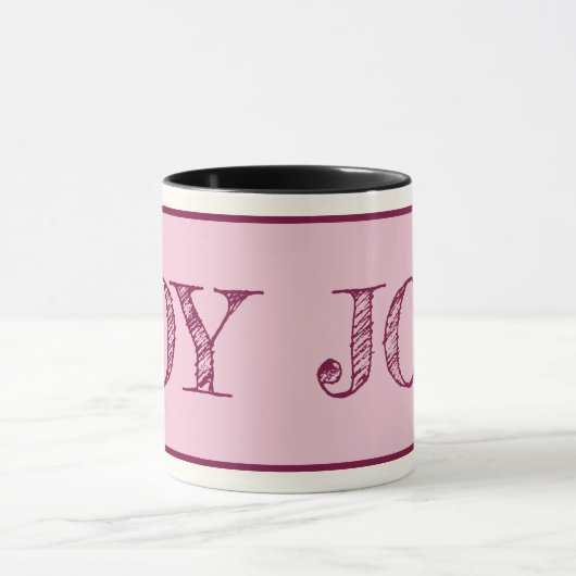 Joy Custom Color Mok kerstfeestdag cadeautjes Mok (Midden)