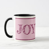 Joy Custom Color Mok kerstfeestdag cadeautjes Mok (Links)