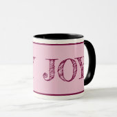 Joy Custom Color Mok kerstfeestdag cadeautjes Mok (Voorkant rechts)