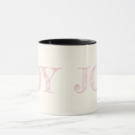 Joy Custom Color Mok kerstfeestdag cadeautjes Mok (Midden)