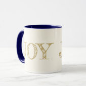 Joy Custom Color Mok kerstfeestdag cadeautjes Mok (Voorkant links)