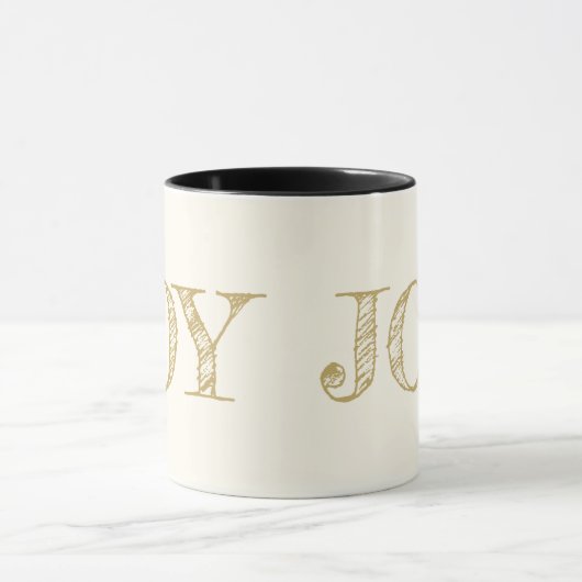 Joy Custom Color Mok kerstfeestdag cadeautjes Mok (Midden)