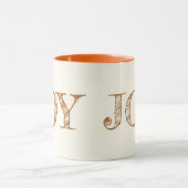 Joy Custom Color Mok kerstfeestdag cadeautjes Mok (Midden)