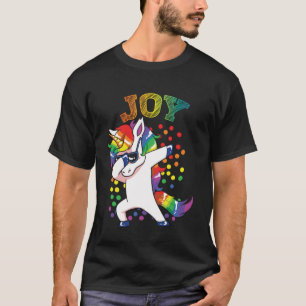 Joy Dabbing Eenhoorn T-shirt
