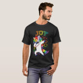 Joy Dabbing Eenhoorn T-shirt (Voorkant volledig)