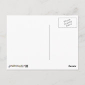 "Joy...de eenvoudigste vorm van dankbaarheid " Briefkaart (Achterkant)