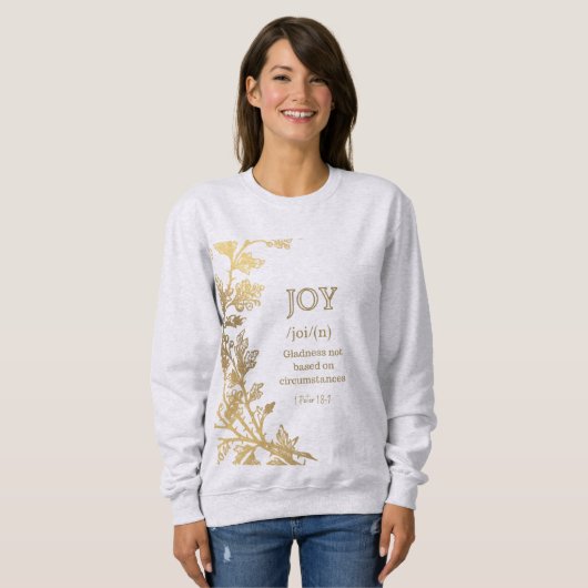 Joy Definition Sweatshirt (Voorkant volledig)